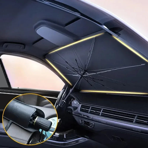Folding Car Windshield Sunshade